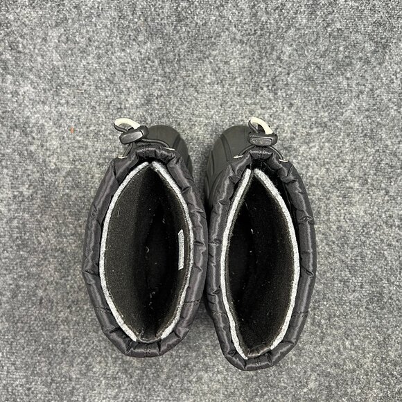 Sorel Winter Snow Boots Youth Size 5 Black Rubber Waterproof Outdoor Adventure - Picture 8 of 11